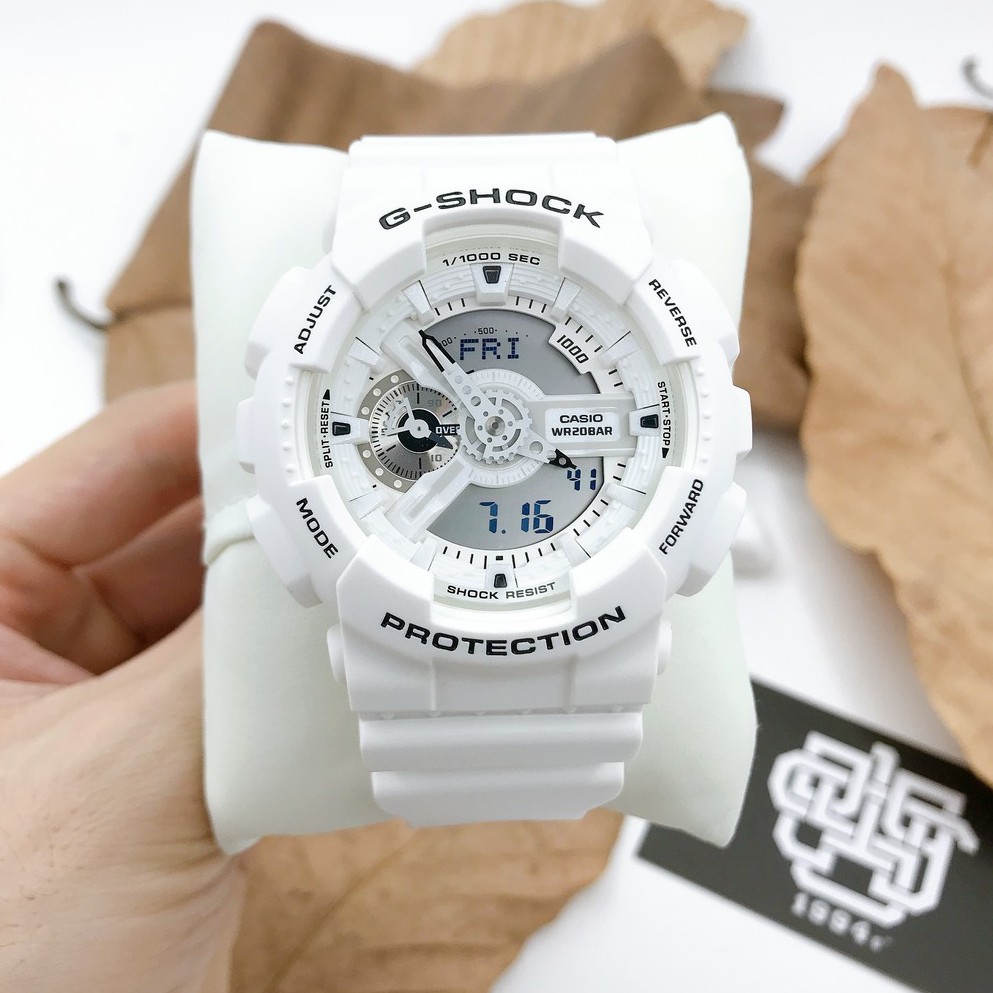Đồng hồ nam Casio G-SHOCK GA-110 / GA-110MW-7A chống va đập, hàng chính hãng
