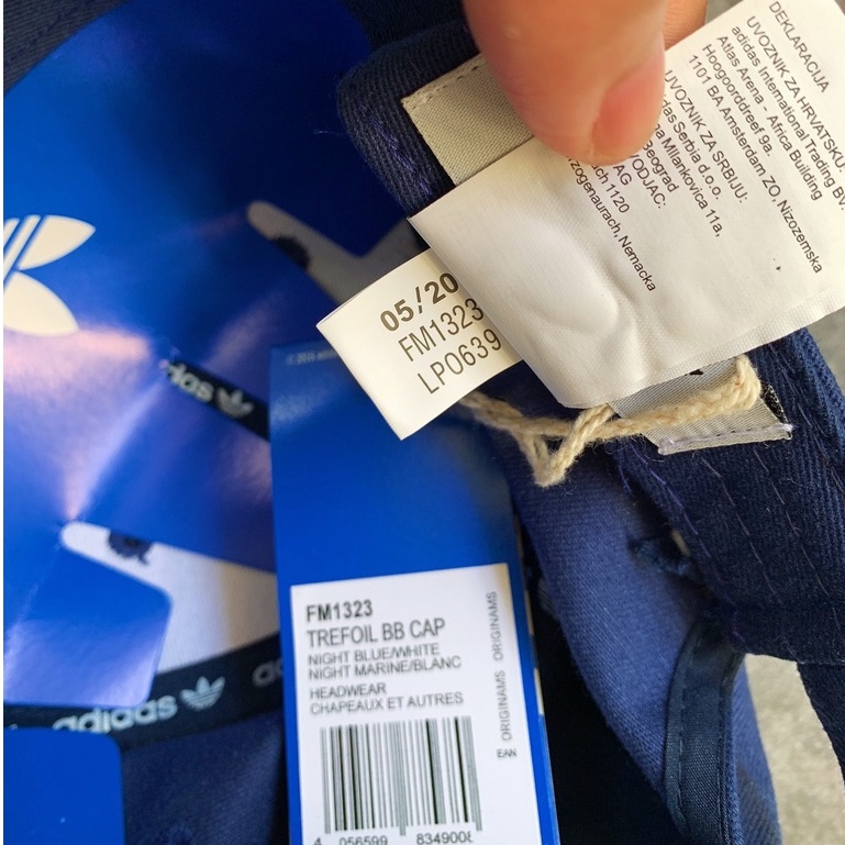 ⚡️ [ HÀNG XUẤT XỊN ] Mũ / Nón Thời Trang Adidas Trefoil Baseball Cap - Blue | FM1323 / Ảnh Thật / Giá RẺ NHẤT | SẴN HÀNG