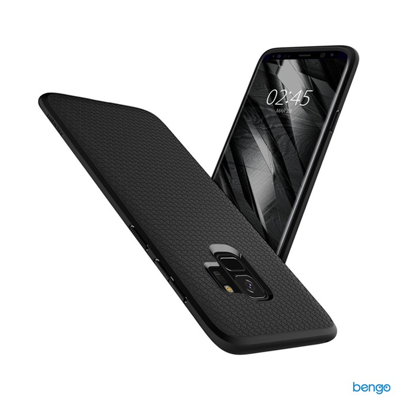 Ốp lưng Samsung Galaxy S9 SPIGEN Liquid Air - Matte Black