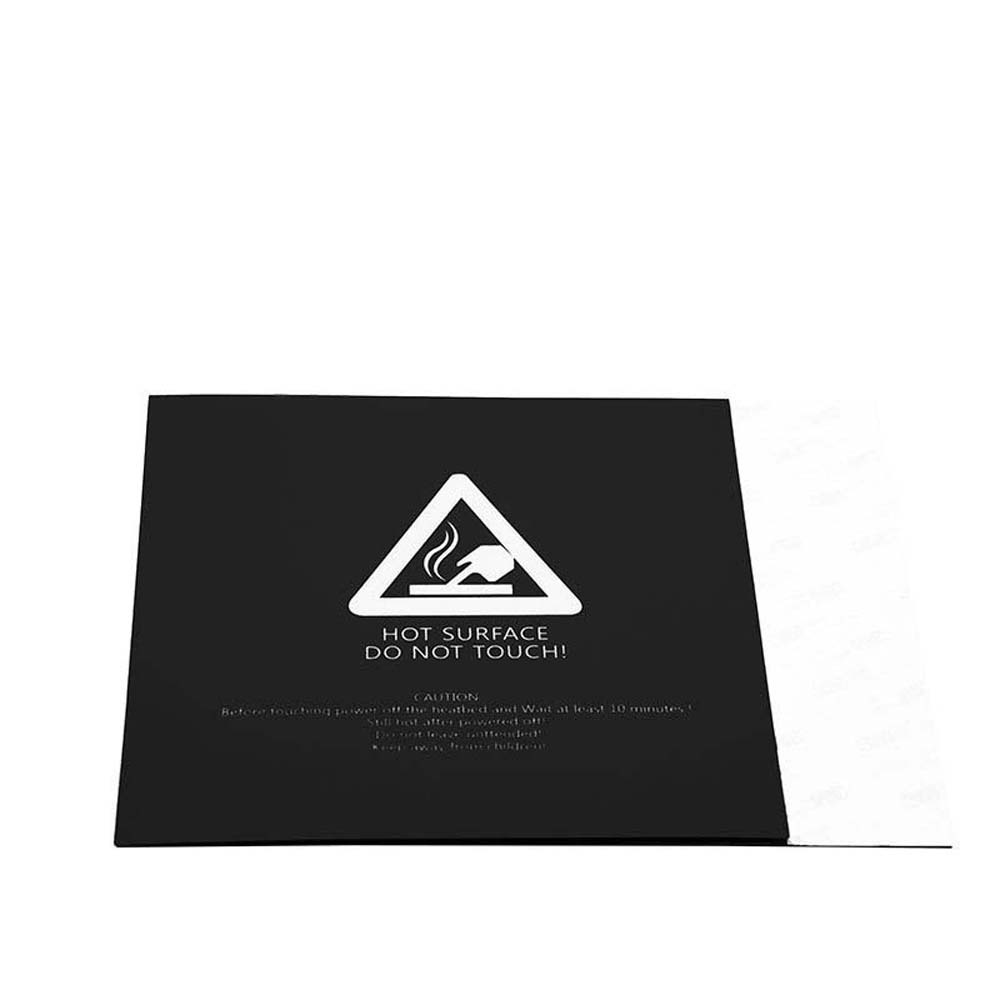 Miếng dán cảnh báo 3D có thể tái sử dụng 220/235/300mm cho các bộ phận của máy in gia nhiệt Ender-3