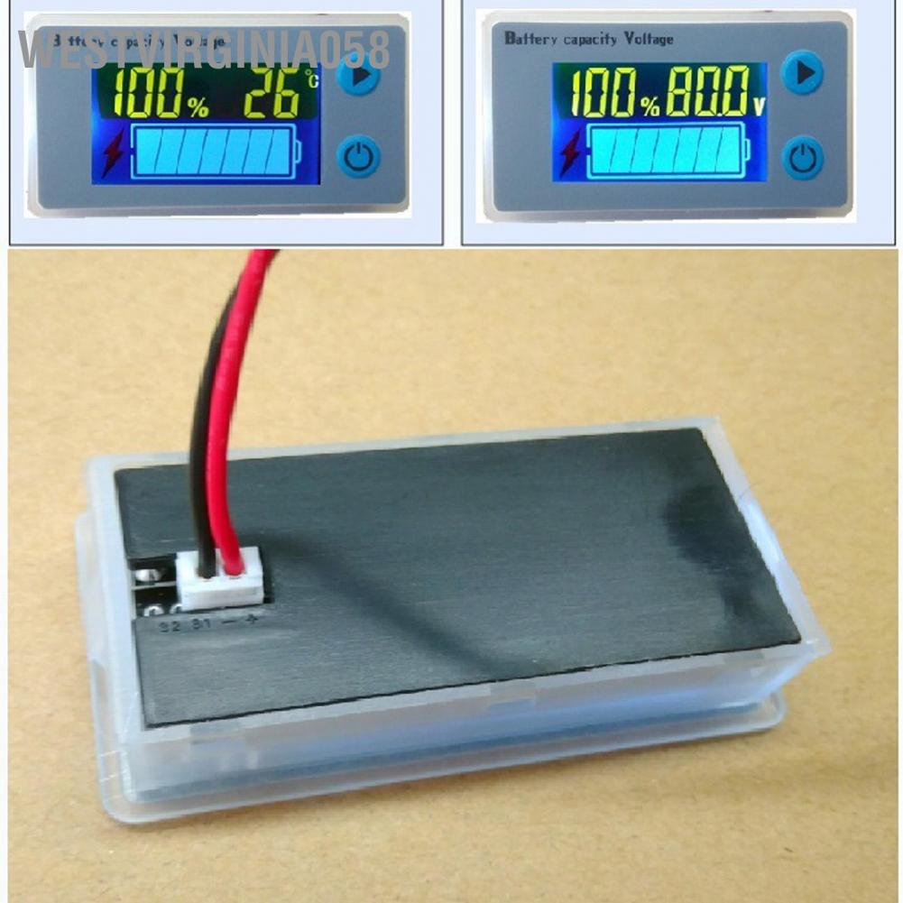 Có thể bán buôn Dung lượng pin Đồng hồ đo điện áp Màn hình LCD Chỉ thị Điện cho ô tô Westvirginia058 Hàng giao ngay