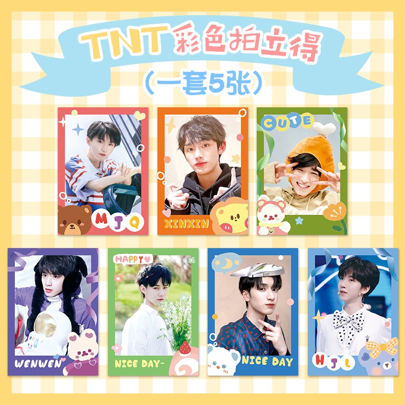 Thẻ hình thần tượng trang trí