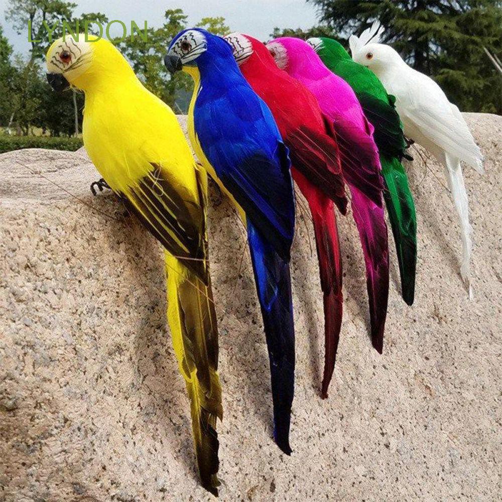 Đồ Chơi Mô Hình Chim Vẹt Giả Nhiều Màu Sắc Dễ Thương Trang Trí Nhà Cửa