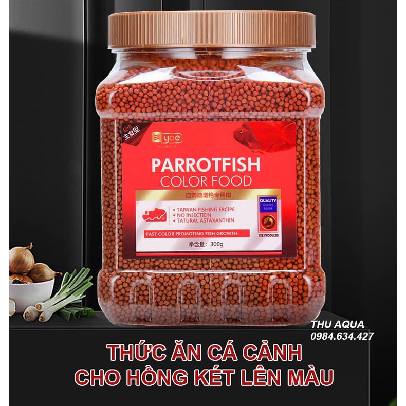THỨC ĂN CHO CÁ HỒNG KÉT TĂNG MÀU