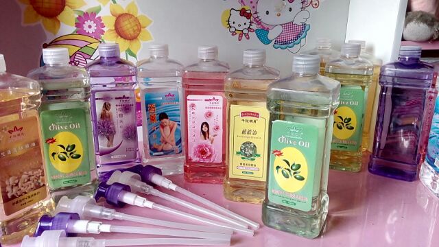 (Tinh dầu mát xa body dùng trong spa và TMV