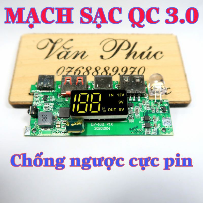Mạch sạc dự phòng QC 3.0