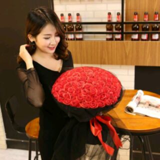 Hoa hồng sáp cao cấp 99 bông ( nhận đặt theo yêu cầu)