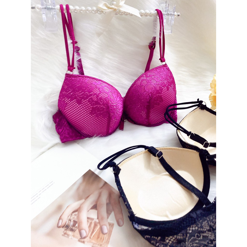 [MÚT VỪA CÓ GỌNG ] Áo ngực nữ dạng ren quyến rũ - áo lót nâng ngực phối ren  siêu quyến rũ - Kellywang