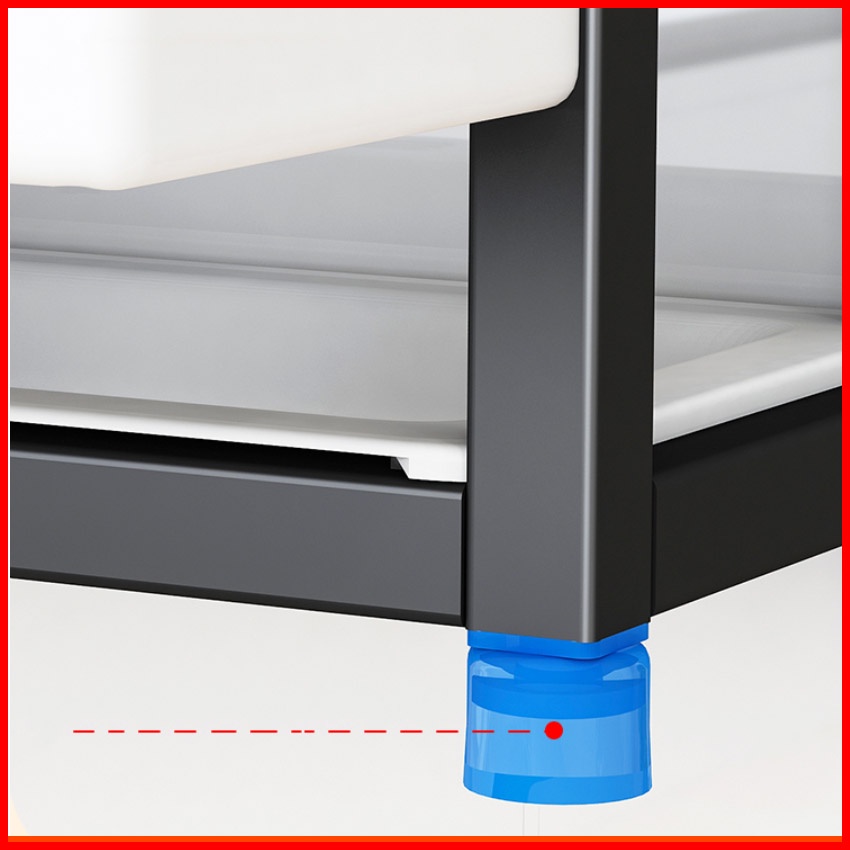 Kệ inox 304 để đũa thìa kích thước 33x10x23cm kèm khay hứng nước bằng nhựa