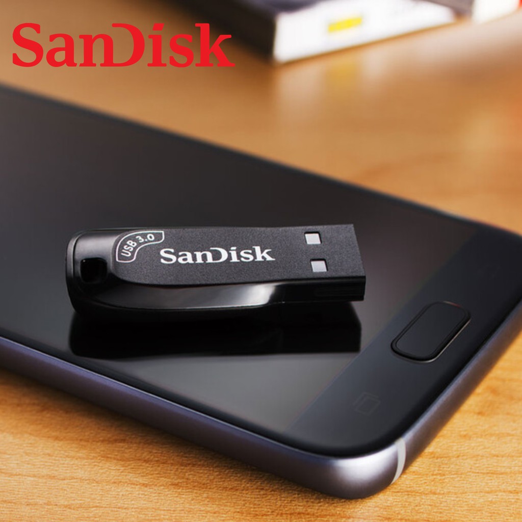 USB SanDisk Ultra Shift CZ410 128GB USB 3.0 - SDCZ410-128G-G46 - Đỏ - Hàng Phân Phối Chính Hãng