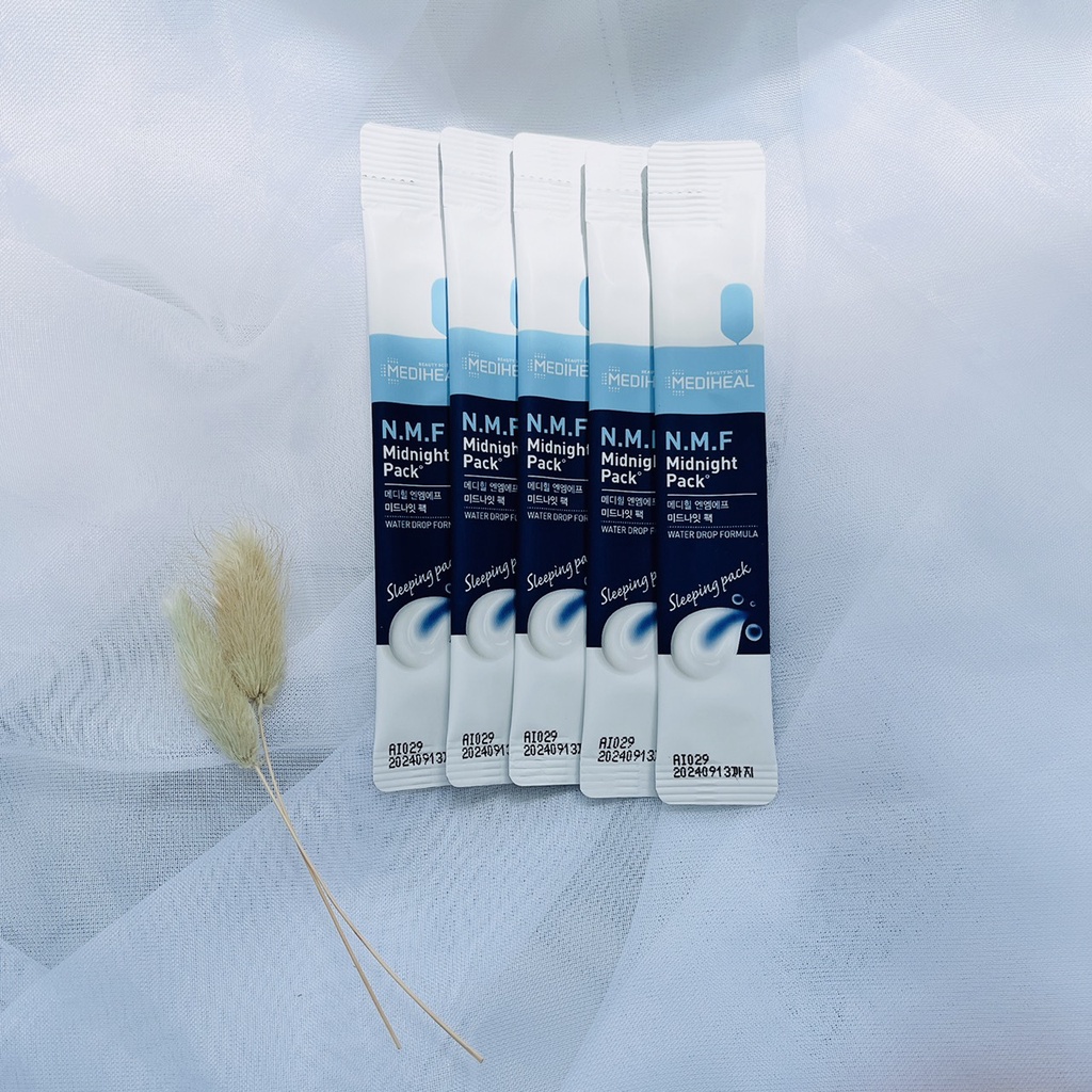 Mặt Nạ Ngủ Cấp Ẩm Cho Da Mediheal N.M.F NMF Midnight Capping Pack