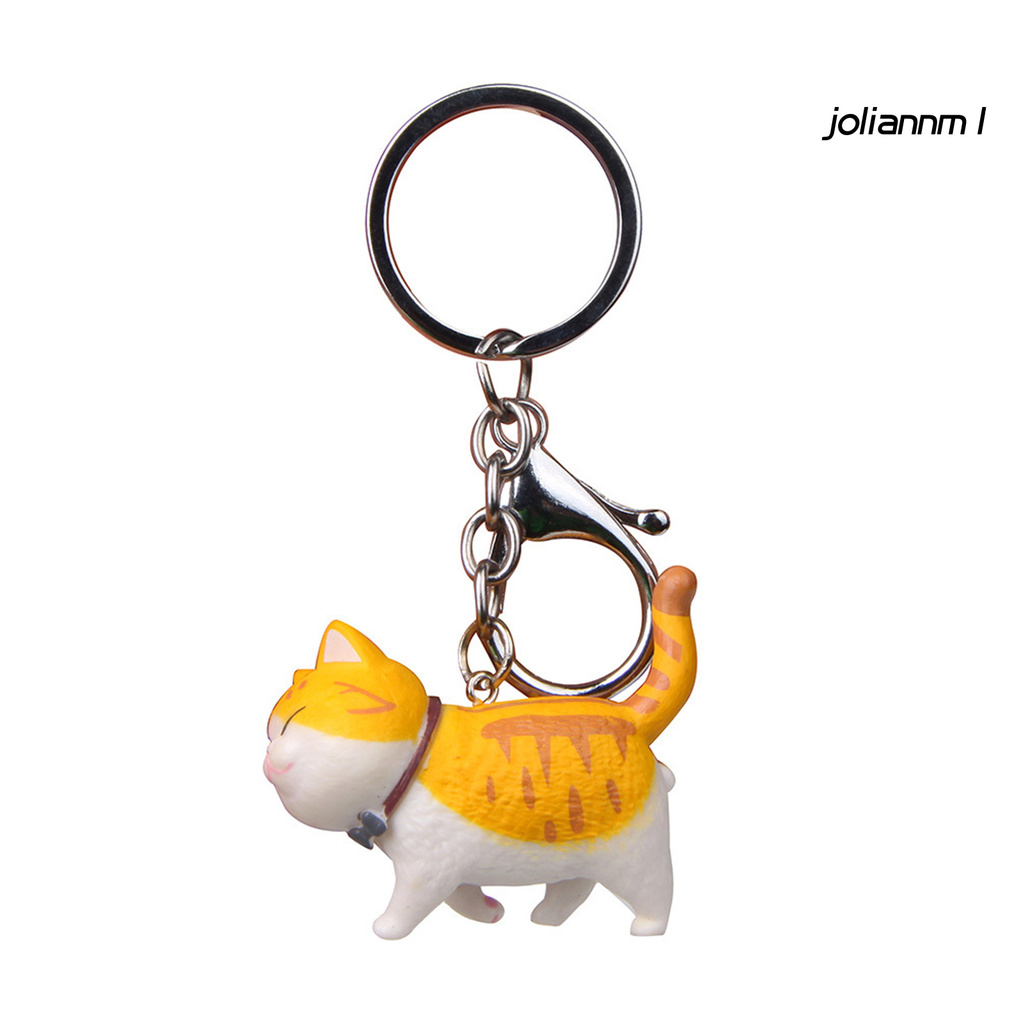 Móc Khóa Hình Mèo Chubby Mini Dễ Thương