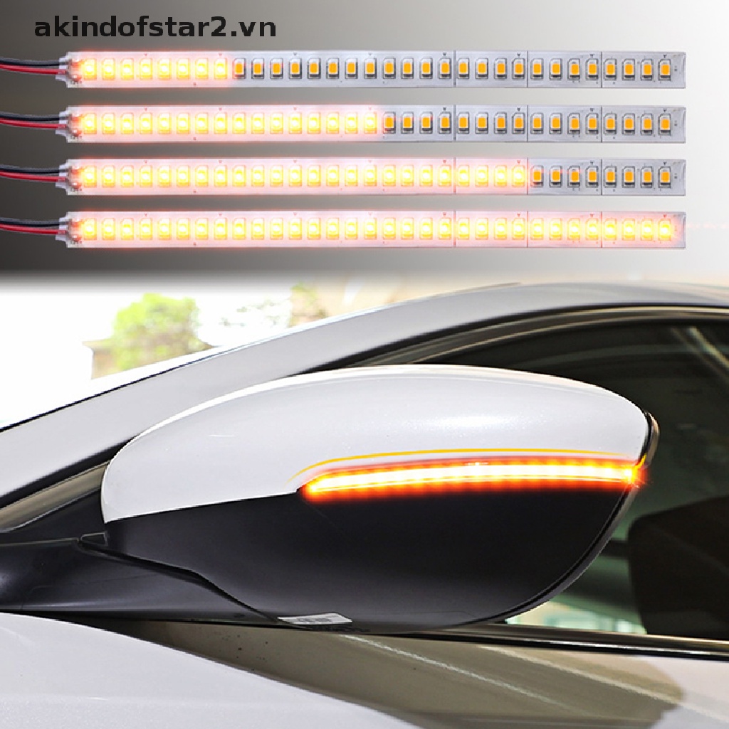 1 dây đèn LED báo rẽ gắn gương chiếu hậu xe hơi
