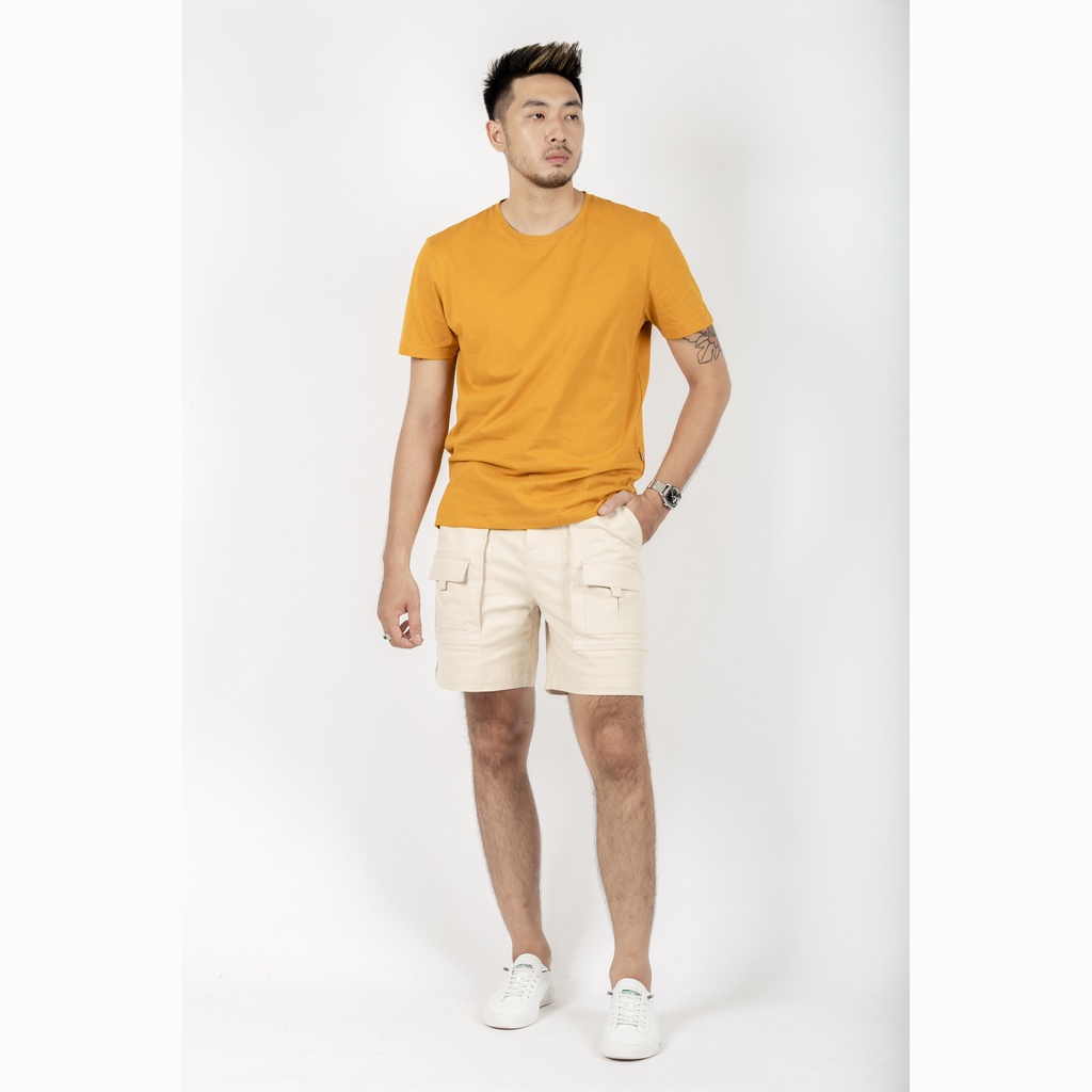 Áo thun nam tay ngắn cổ tròn CIZA vải cotton thoáng mát thấm hút mồ hôi dáng Slim Fit ATNS20 | BigBuy360 - bigbuy360.vn