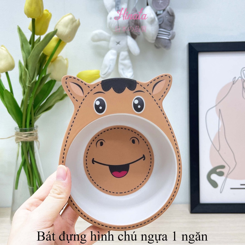 Bộ bát ăn dặm cho bé Hinata Nhật Bản BAD01