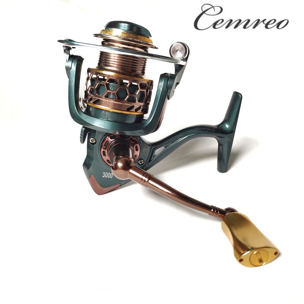 Cần câu cá ❤️FREE SHIP❤️ MD13 - Máy câu đứng Cemreo Pallas loại 2000 và 3000 tỉ số truyền 5,2: 1 - Chuyên cần câu cá chí