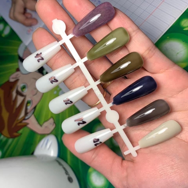 Sơn gel as chai đỏ nắp nhọn (sale siêu rẻ )