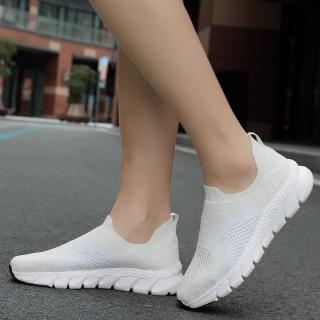 Giày Casual Nữ Đế Phẳng Khô Thoáng Size 35-42