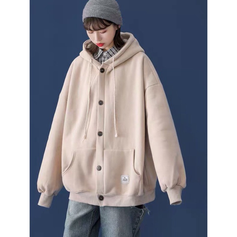 Áo KHOÁC NÚT Ulzzang Unisex 1hitshop