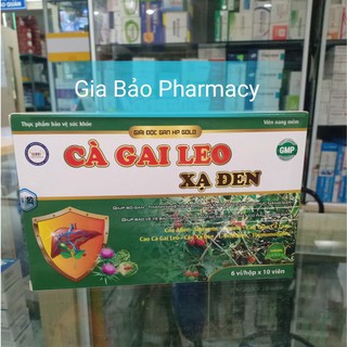 CÀ GAI LEO XẠ ĐEN hộp 60 viên giúp hỗ trợ chức năng gan