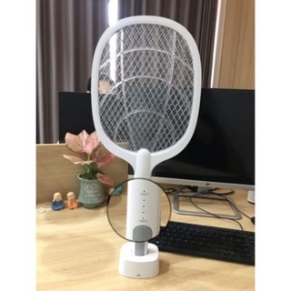 Vợt muỗi thông minh tự động bắt muỗi cao cấp, Dụng cụ vợt kiêm đèn bắt muỗi