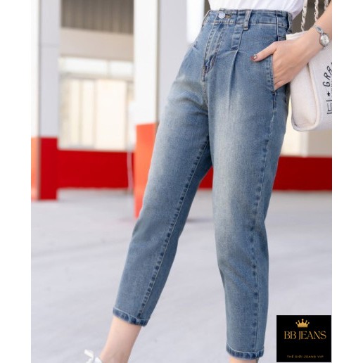 [Vip] Quần jean nữ baggy BB Jeans lưng cao cực đỉnh cao cấp giá rẻ từ BB Jeans