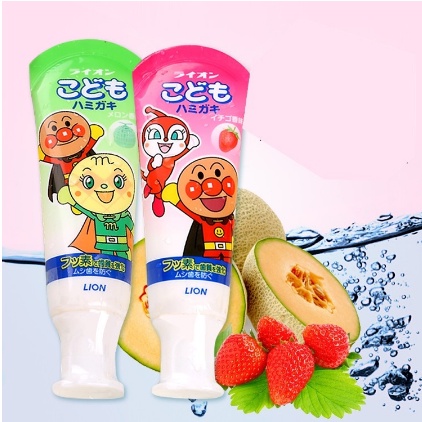 Kem Đánh Răng Cho Bé Lion Nội Địa Nhật Bản 40g