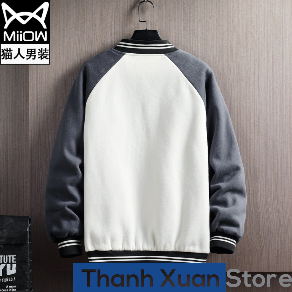 Áo Khoác BOMBER MAR.CUS. Ulzzang Unisex - Áo bóng chày 45-80kg | BigBuy360 - bigbuy360.vn