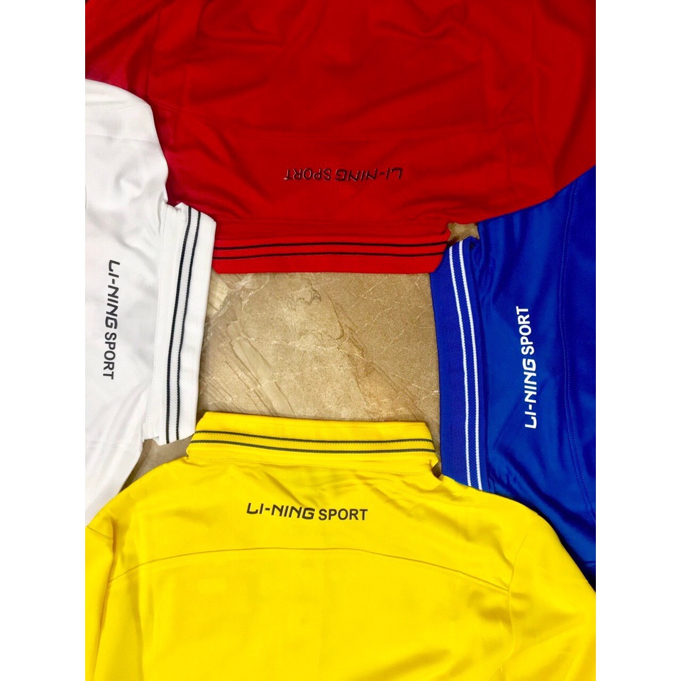 Áo Polo Lining Nam Nữ Cổ Bẻ ⚡Freeship⚡ Chất Liệt Polly Cotton, Co Dãn. Làm Đồng Phục Đẹp hàng cao cấp