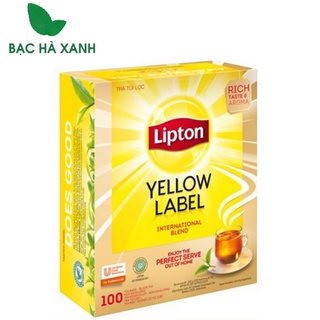 Trà Lipton Nhãn Vàng 100 gói x 2g