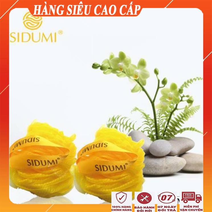 [FreeShip - SALE KHÔ MÁU] Bông tắm tròn sidumi/Bông tắm cao cấp siêu mềm mịn, 98000tạo bọt tẩy tế bào chết đa năng