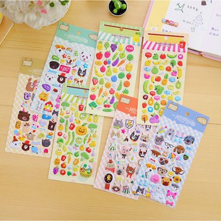 Hình dán hoạt hình dễ thương