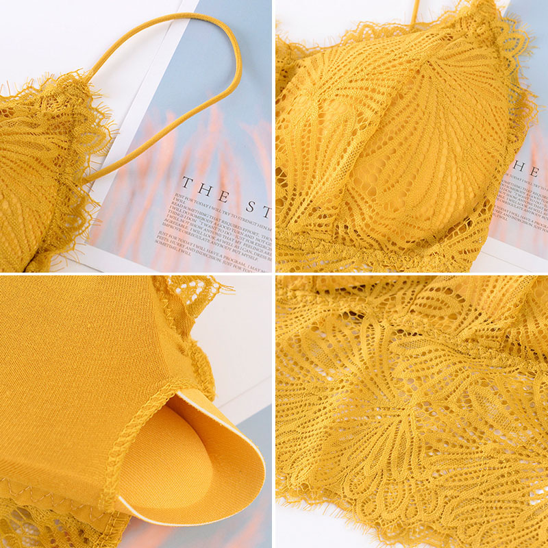 Áo ngực ống phối ren phong cách nhật bản dành cho nữ