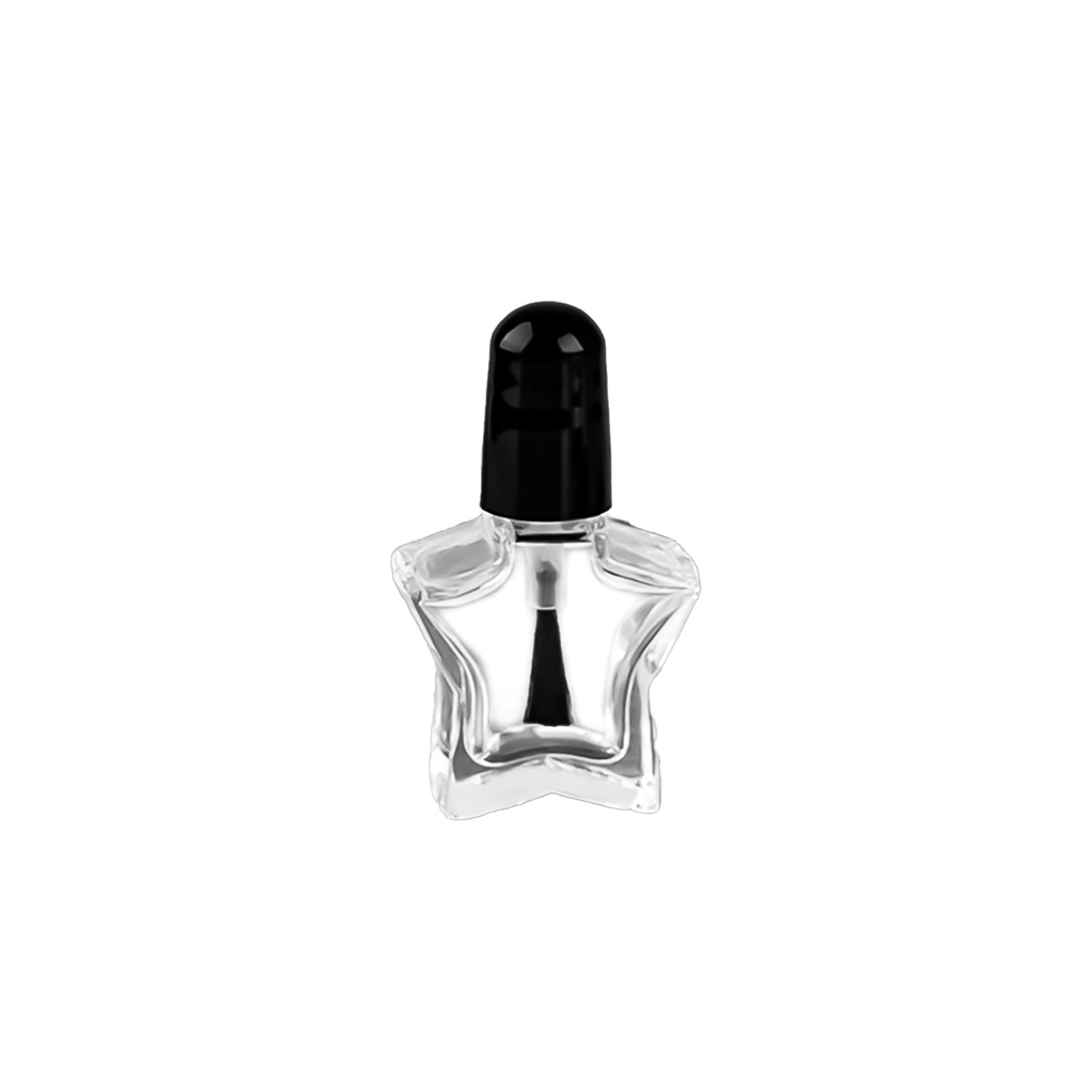 Lọ Thủy Tinh Rỗng 5ml Đựng Nước Sơn Móng Tay Kèm Nắp Cọ Cho Làm Móng