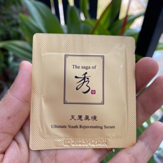 Sample Serum tái sinh cao cấp The saga , phiên bản cao cấp Ultimate Youth Rejuvennating 1ml