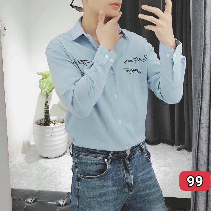 Áo sơ mi nam King168 cao cấp SM99
