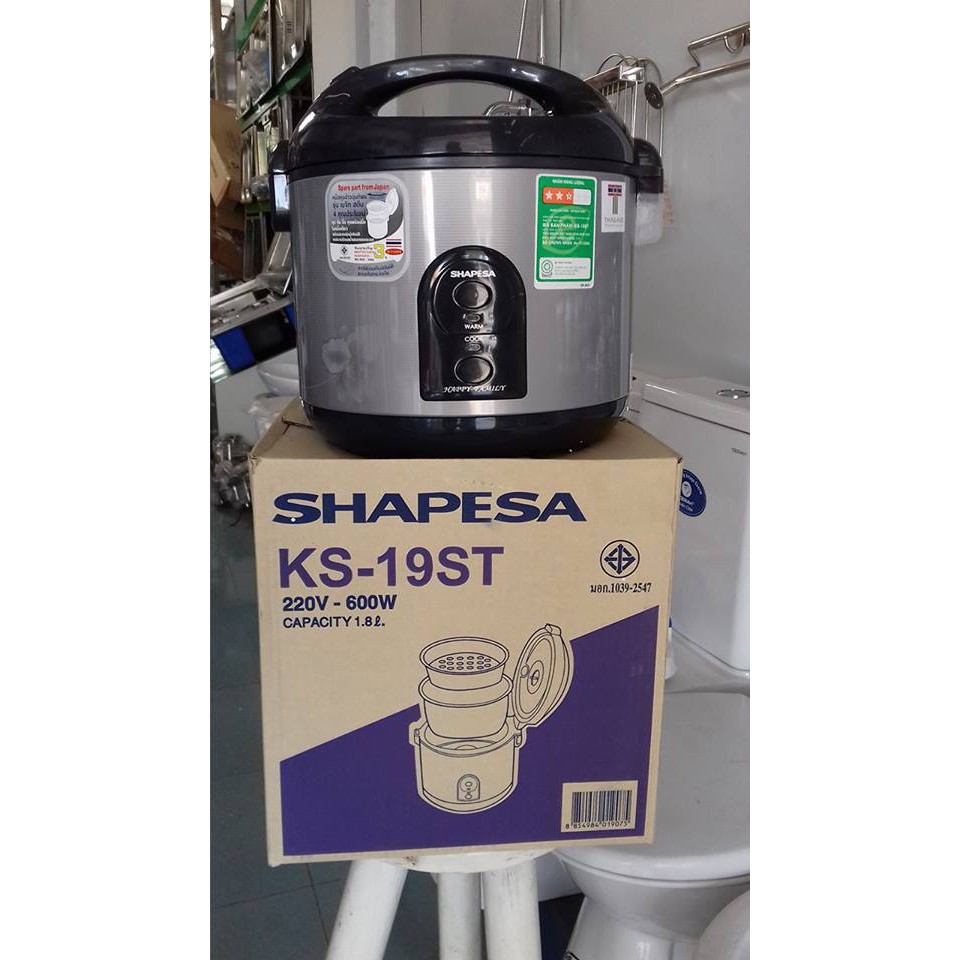 Nồi cơm điện SHARP KS-R19ST 1.8 Lít Thái Lan