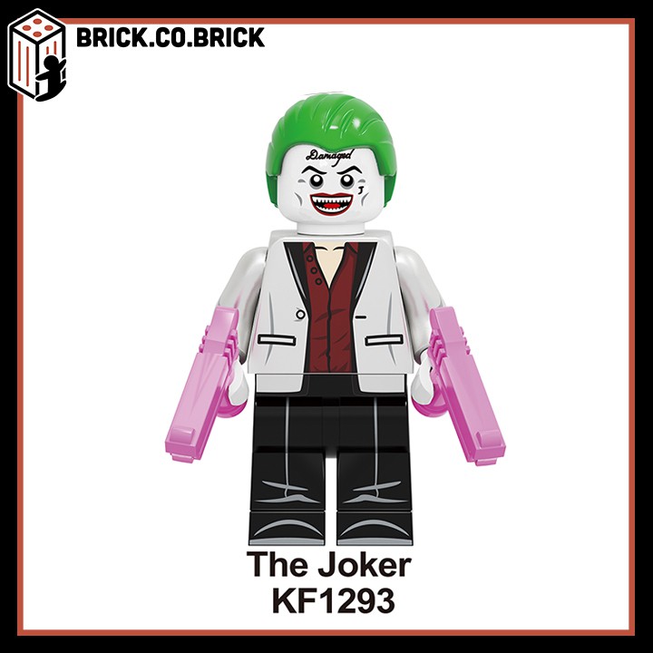 Lego Siêu Anh Hùng Non Joker Đồ Chơi Lắp Ráp Minifigure Mô Hình Marvels/ DC Kẻ Phản Diện KF6110