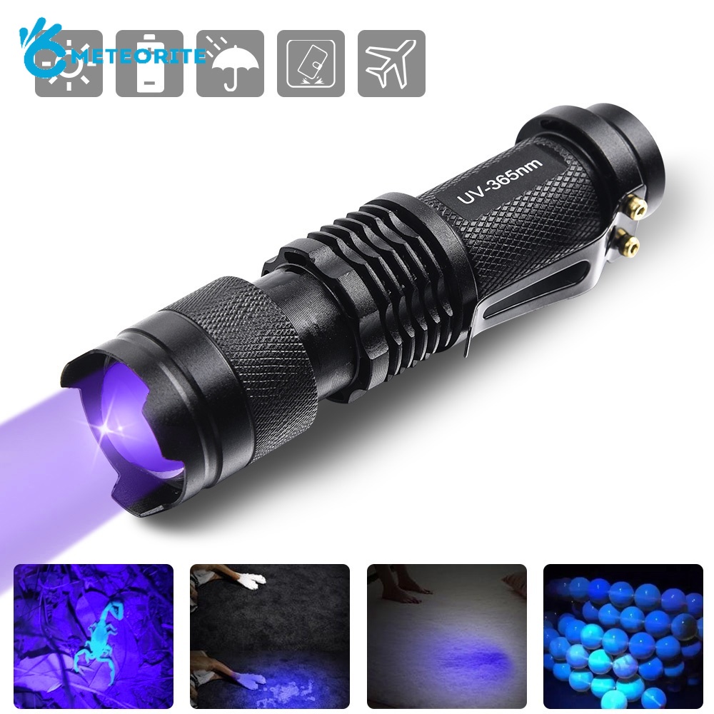 Đèn Pin UV 365/395 Nm Chất Lượng Cao Đa Năng Tiện Dụng Chất Lượng Cao