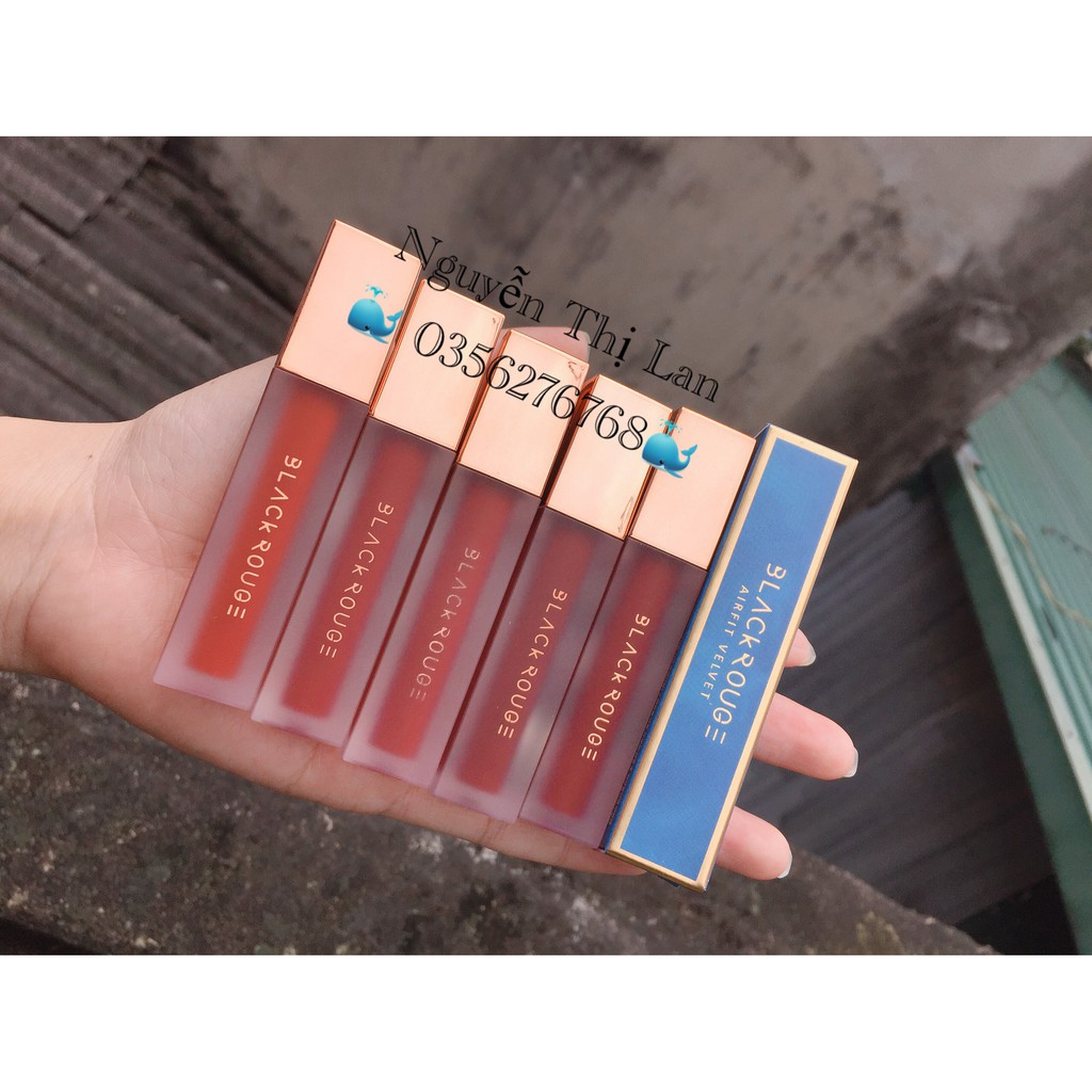 (Có Quà Tặng) Son Black Rouge Ver 5 Loại Đẹp Handmade Lì Mịn Thơm Có video sản phẩm