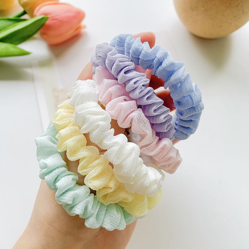 Dây buộc tóc vải phong cách Hàn Quốc dễ thương cho nữ