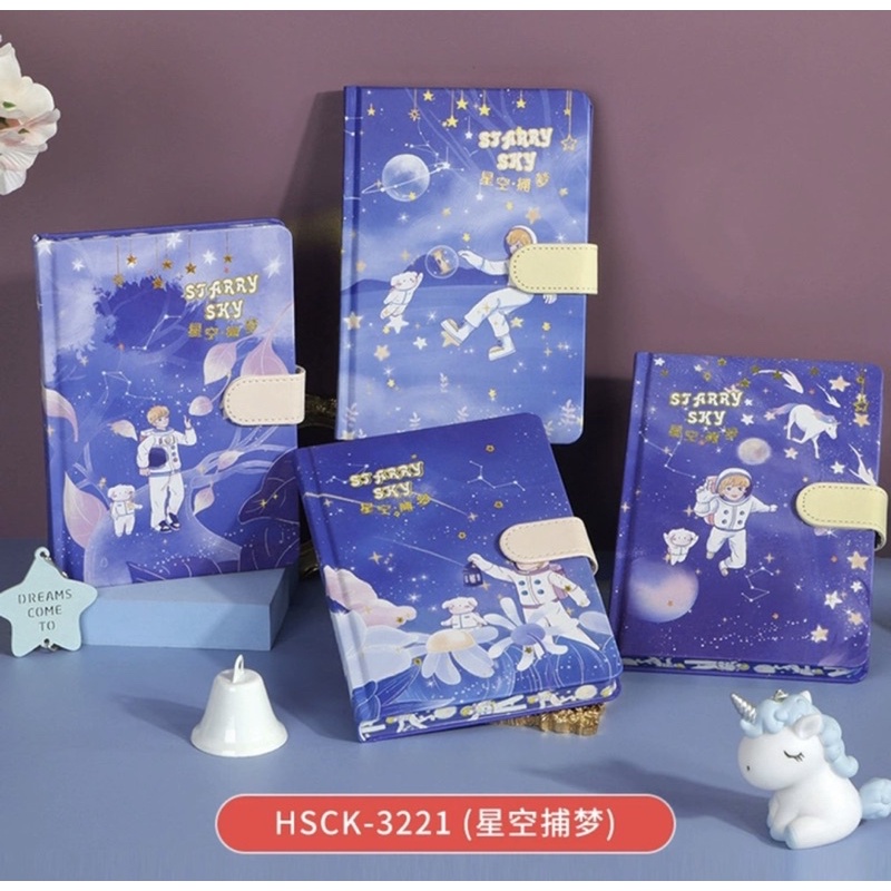 Sổ tay ghi chú hoạ tiết hoạt hình 128 trang