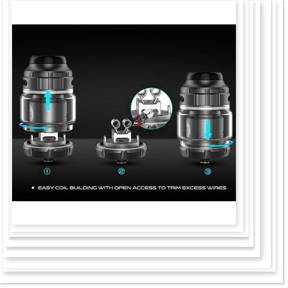 Buồng Đốt ZEUS X RTA buil coil