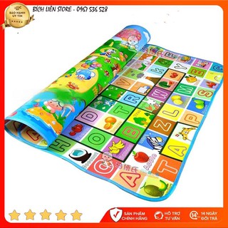 💥[FREESHIP]💥THẢM XỐP 2 MẶT CHO BÉ CHƠI ĐÙA THOẢ THÍCH KT 1,8x2m