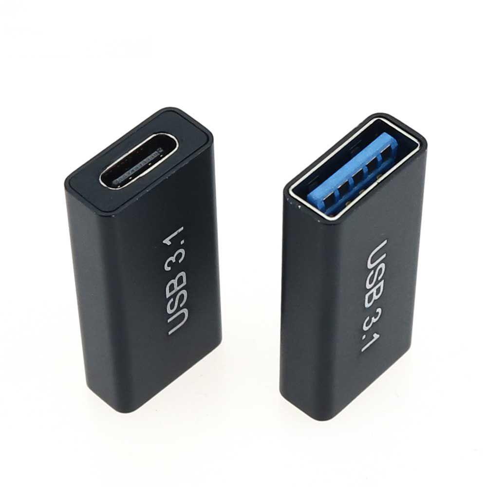 PEWANY High quality Type C Adapter Multifunctional USB-C Charge Adapter USB Converter Portable Extension Cable Adapter USB 3.0 Male to Male Super Speed Type C Male to Male For Phone Tablet Type C Female to USB3.0 Female