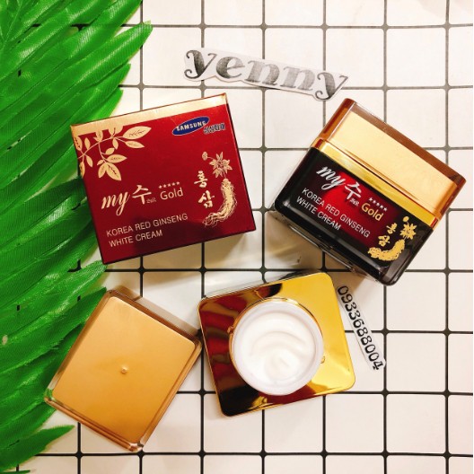 Kem Dưỡng My Gold Korea Red Ginseng - White Cream ( Kem Sâm Ngày ) 50ml