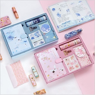 Set Sổ Tay XInh Đẹp [ Đơn 200k tặng Sticker/Quạt bỏ túi ; 500k tặng Sổ nhỏ/ Ghim sách]