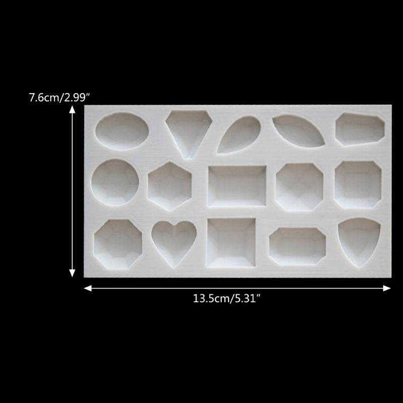 Khuôn Làm Đá Epoxy UV Resin Gọn Nhẹ DIY