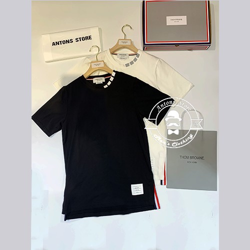 Áo phông Thom Browne 4 Vạch Cổ