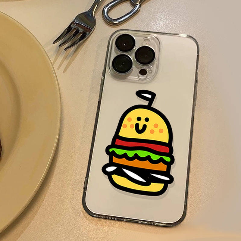 Funny Graffiti Chips 14 Phone Case Iphone13promax for 8P Apple 11 Cute 12 Transparent XS TJWA